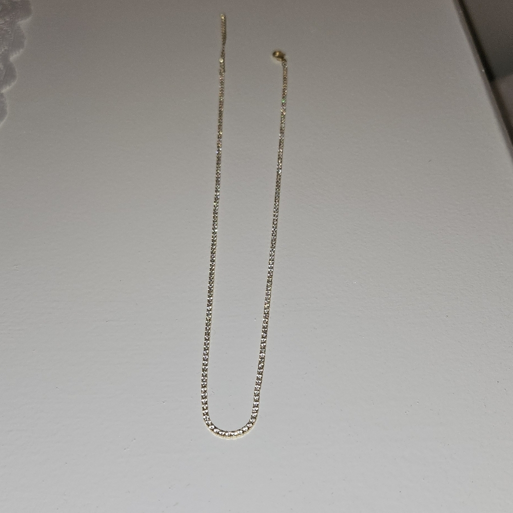 Tennis necklace (thin)